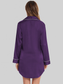 Button Up Lapel Collar Night Dress with Pocket nicholesgifts