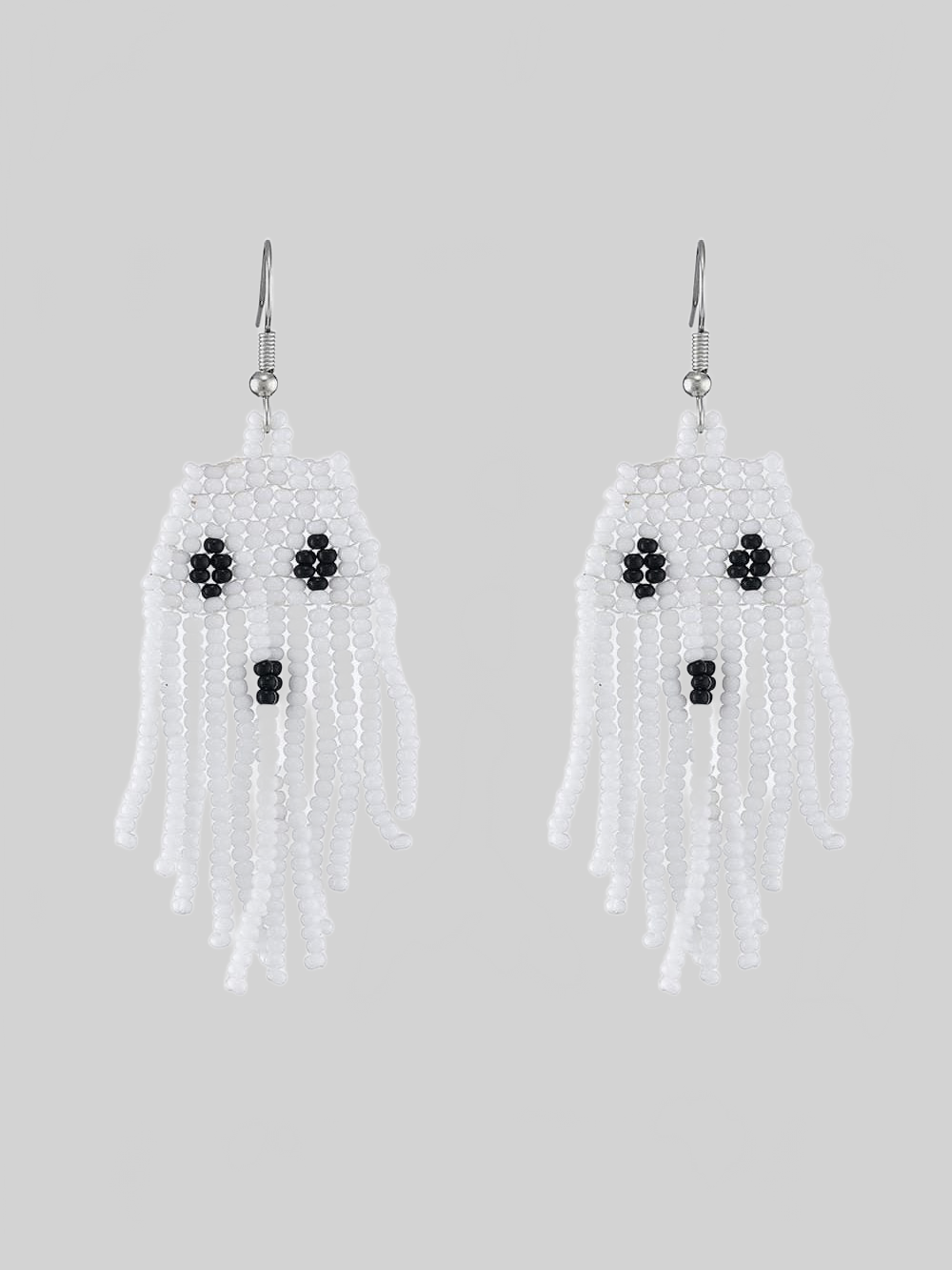 Women Beaded Dangle Halloween Earrings nicholesgifts