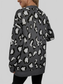 Women Leopard Open Front Dropped Shoulder Cardigan nicholesgifts