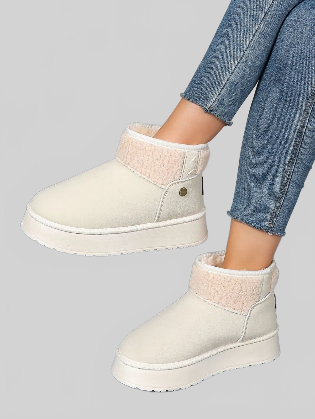 Platform Sherpa Lined Winter Boots NicholesGifts