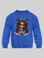 African American Toddler Girls Lollipop and Earrings Long Sleeve Crewneck Sweatshirt nicholesgifts