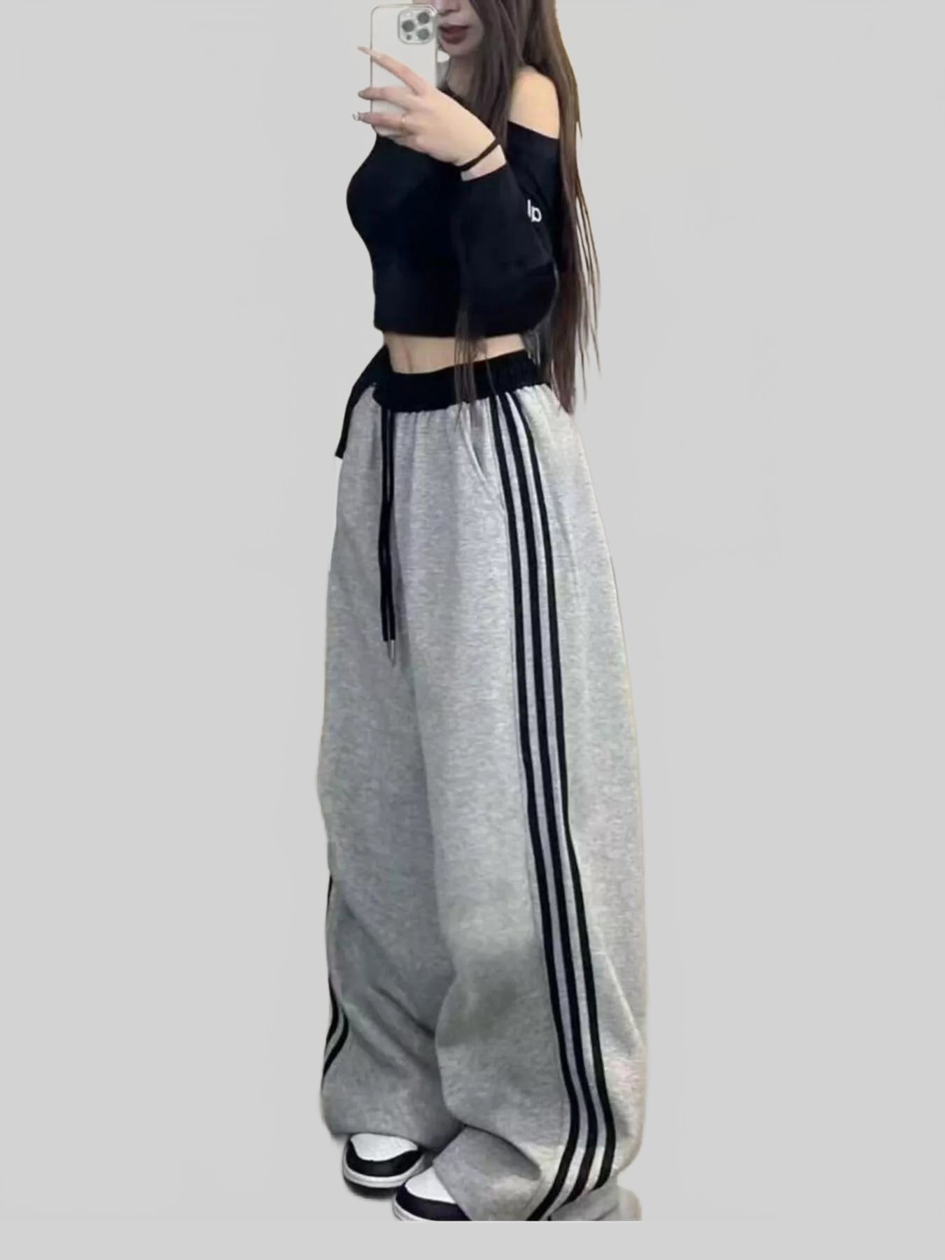 Casual Loose Fit Striped Pants NicholesGifts