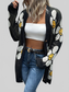 Perfee Floral Button Down Longline Cardigan nicholesgifts