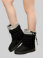 Round Toe Platform Boots NicholesGifts