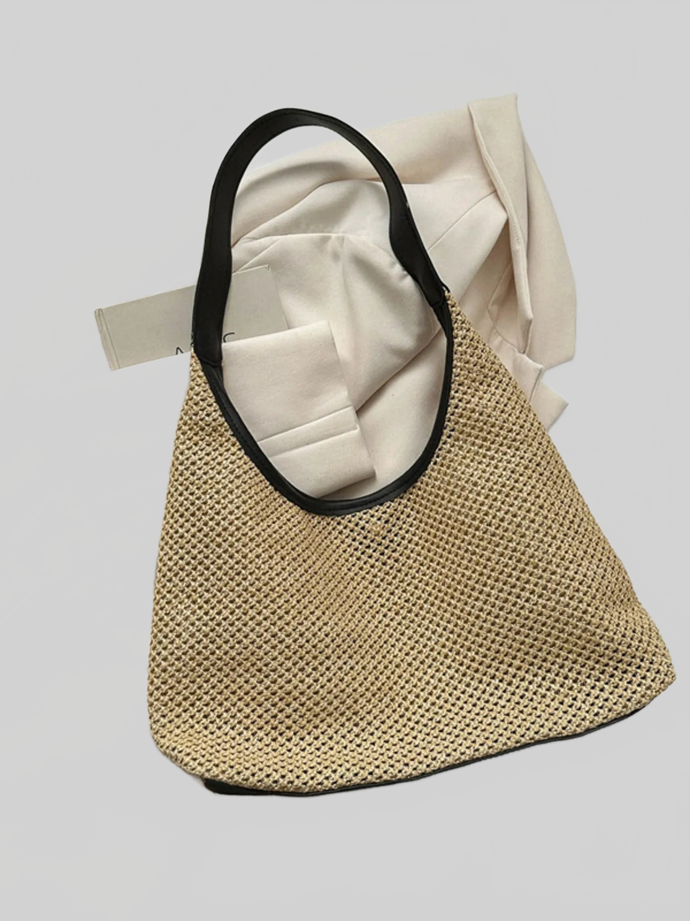 Woven Straw Shoulder Bag NicholesGifts