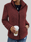 Pocketed Zip Up Turtleneck Jacket nicholesgifts