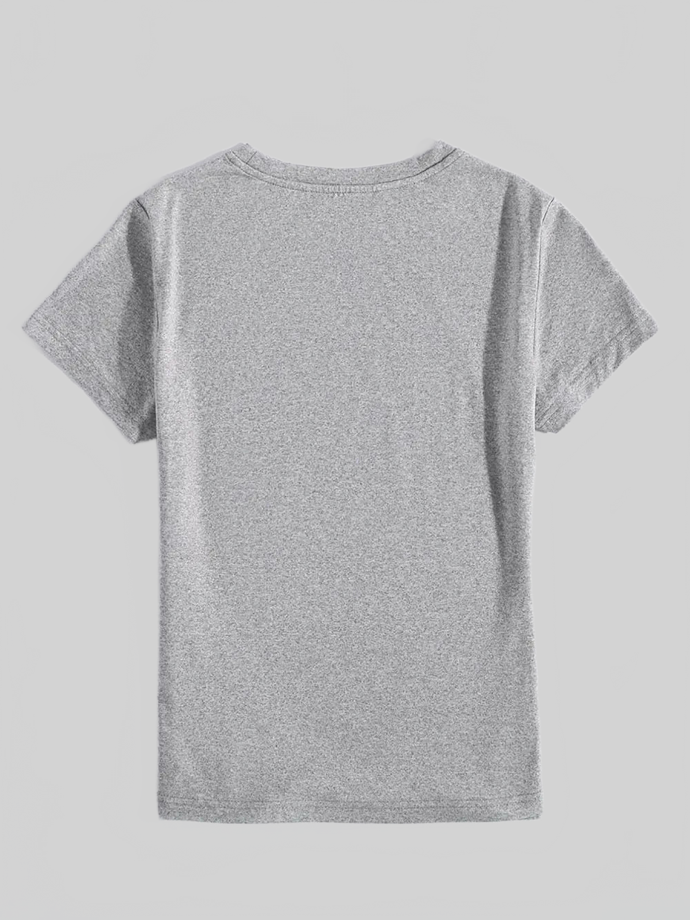 Letter Graphic Round Neck Short Sleeve T-Shirt nicholesgifts