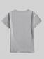 Letter Graphic Round Neck Short Sleeve T-Shirt nicholesgifts