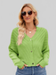 Women V-Neck Button Down Cardigan NicholesGifts