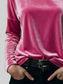 Full Size Velvet Long Sleeve T-Shirt Plus Size nicholesgifts