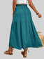 Frill Slit Skirt nicholesgifts