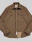 Men's Plus Size Striped Button Up Long Sleeve Shirt nicholesgifts