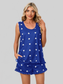 Heart Scoop Neck Tank and Shorts Lounge Set nicholesgifts