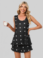 Heart Scoop Neck Tank and Shorts Lounge Set nicholesgifts