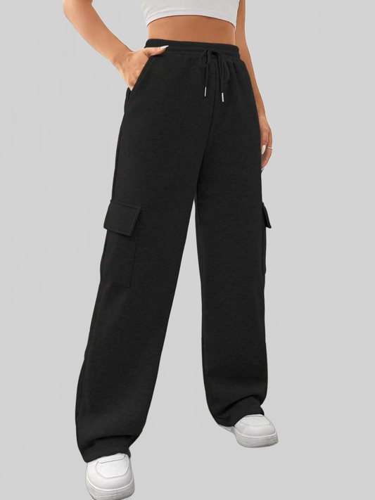 Women Relaxed Fit Pants with Drawstring Waist nicholesgifts