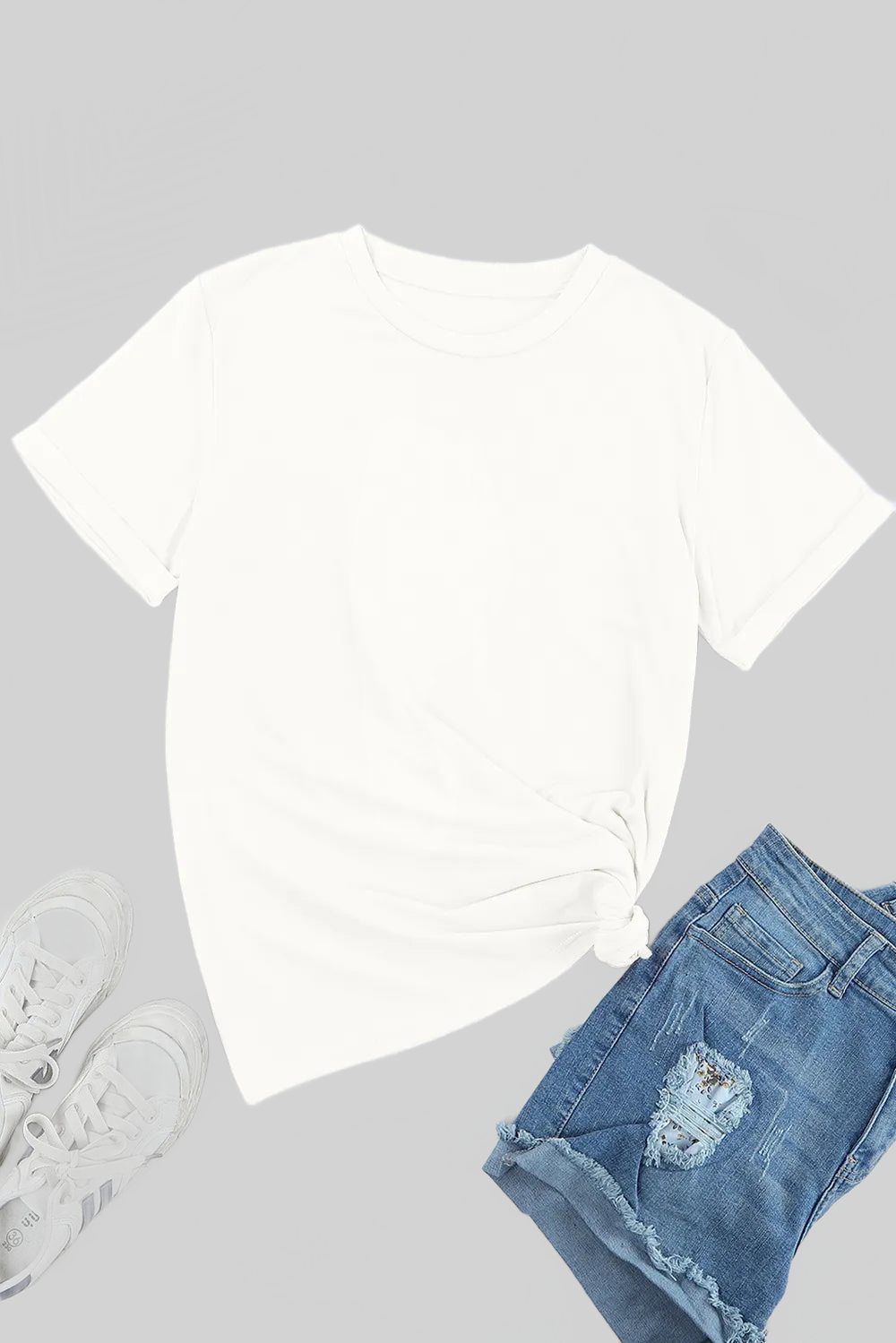 Pumpkin Round Neck Short Sleeve T-Shirt nicholesgifts