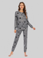 Star Top and Pants Lounge Set nicholesgifts