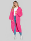 Letter Dropped Shoulder Long Sleeve Cardigan nicholesgifts