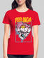 Women Feelings Skeleton Black Short Sleeve T-Shirt nicholesgifts