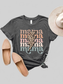 MAMA Round Neck Short Sleeve T-Shirt nicholesgifts