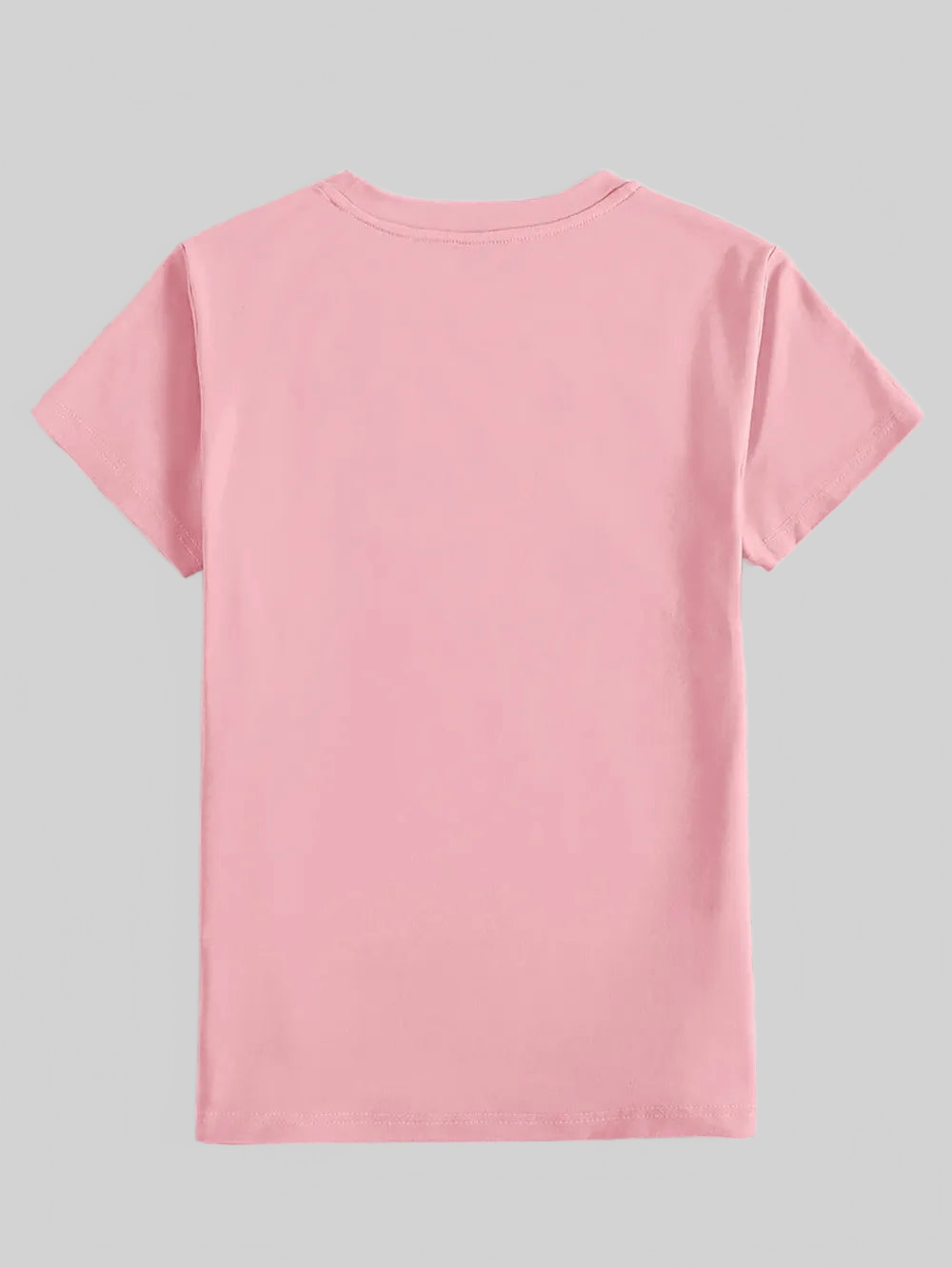 Letter Graphic Round Neck Short Sleeve T-Shirt nicholesgifts