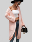 Dropped Shoulder Long Sleeve Cardigan with Pocket nicholesgifts