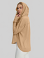 Double Take Full Size High-Low Dropped Shoulder Long Sleeve Hoodie NicholesGifts