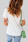 Pumpkin & Flower Round Neck Short Sleeve T-Shirt nicholesgifts
