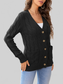 Button Down Cable-Knit Cardigan nicholesgifts