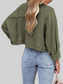 Button Up Long Sleeve Jacket nicholesgifts
