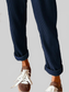 Women Casual Corduroy Drawstring Waist Pants nicholesgifts