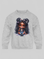 African American Toddler Girls Lollipop and Earrings Long Sleeve Crewneck Sweatshirt nicholesgifts