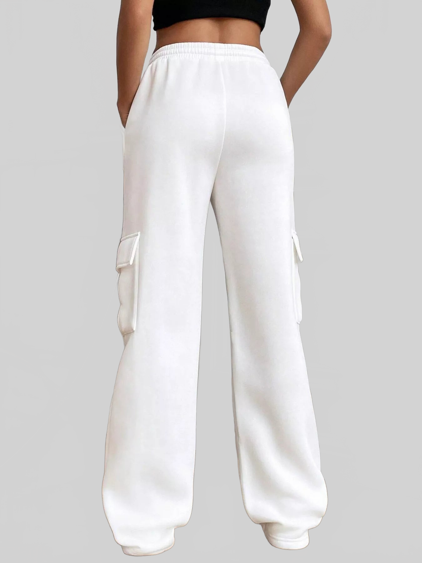 Women Relaxed Fit Pants with Drawstring Waist nicholesgifts