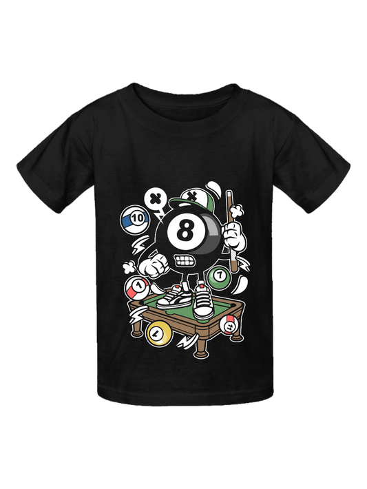 Boys Pool Shark Short Sleeve T-Shirt NicholesGifts