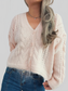 Cable Knit Button-Up Cardigan nicholesgifts