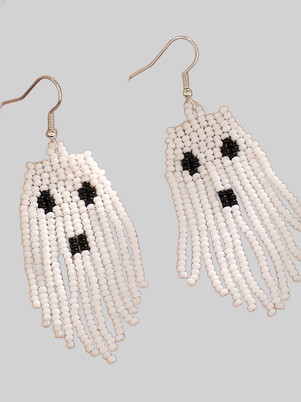 Women Beaded Dangle Halloween Earrings nicholesgifts