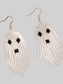 Women Beaded Dangle Halloween Earrings nicholesgifts