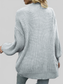 Drop Shoulder Balloon Sleeve Cardigan nicholesgifts