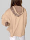 Drawstring Star Long Sleeve Hoodie nicholesgifts
