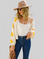 Angel Wings Floral Open Front Fuzzy Cardigan nicholesgifts
