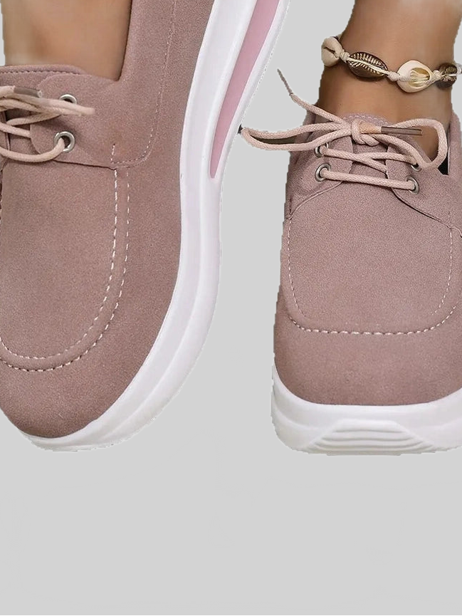 Women Round Toe Platform Sneakers NicholesGifts
