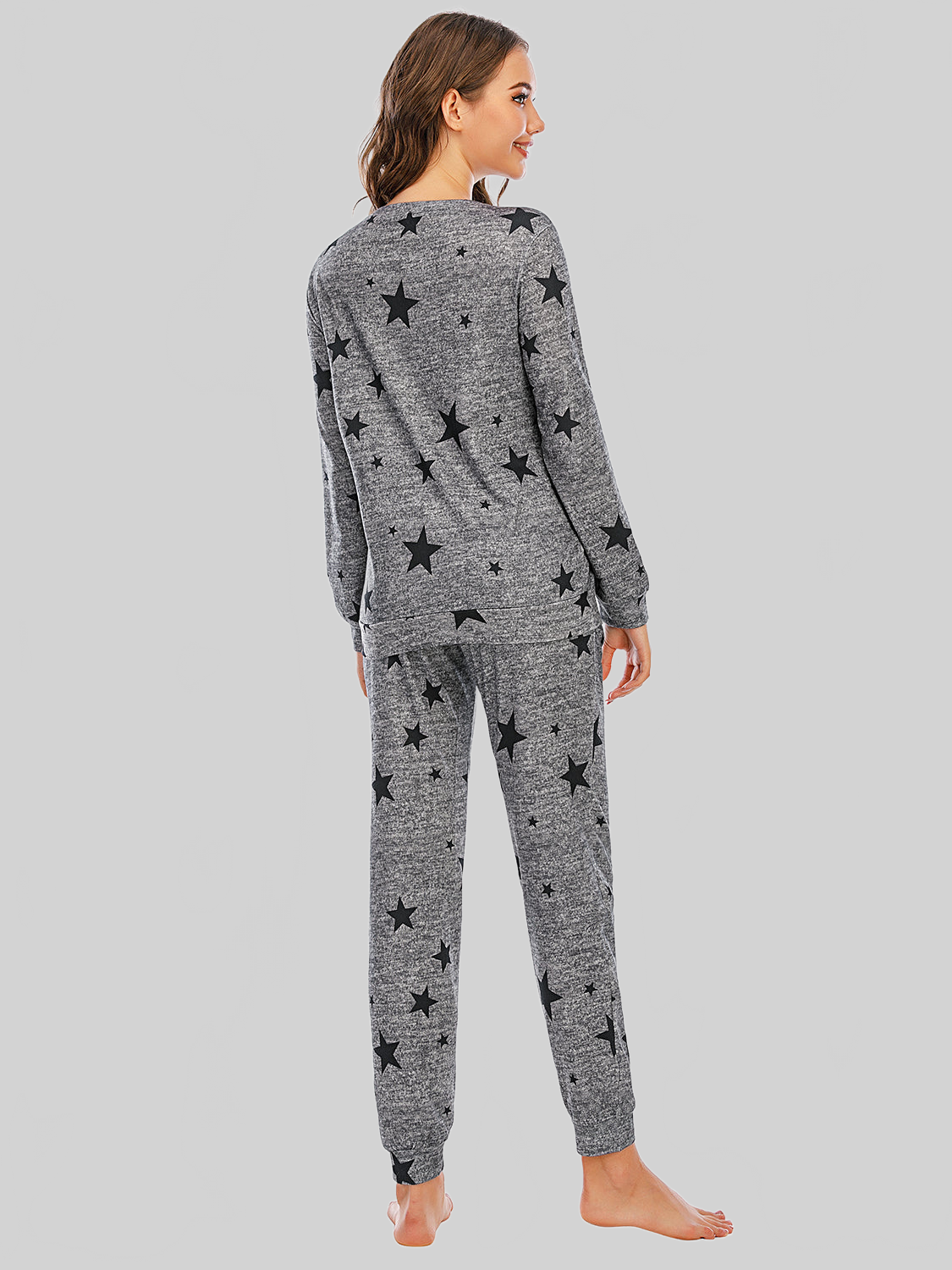 Star Top and Pants Lounge Set nicholesgifts