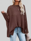 Waffle Knit Boat Neck T-Shirt nicholesgifts