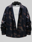 Men's Full Size Collared Neck Long Sleeve Shirt Plus Size nicholesgifts