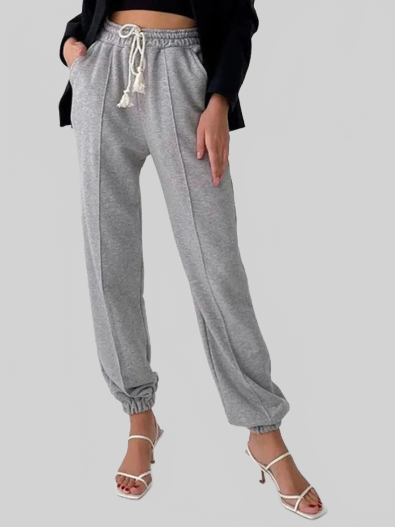 Women Casual Drawstring Jogger Pants nicholesgifts
