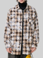 Men's Plus Size Plaid Button Up Long Sleeve Shirt nicholesgifts