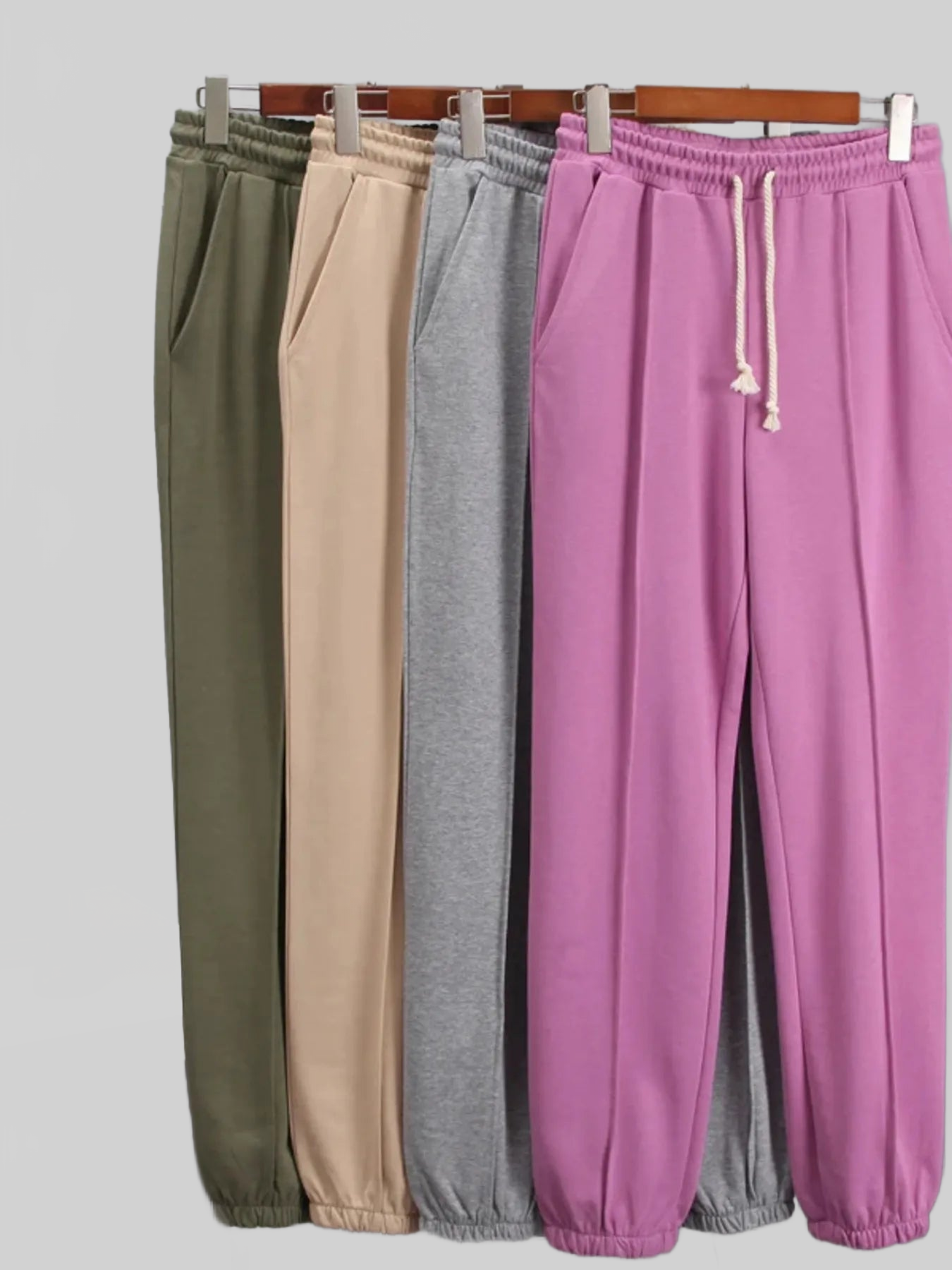 Women Casual Drawstring Jogger Pants nicholesgifts