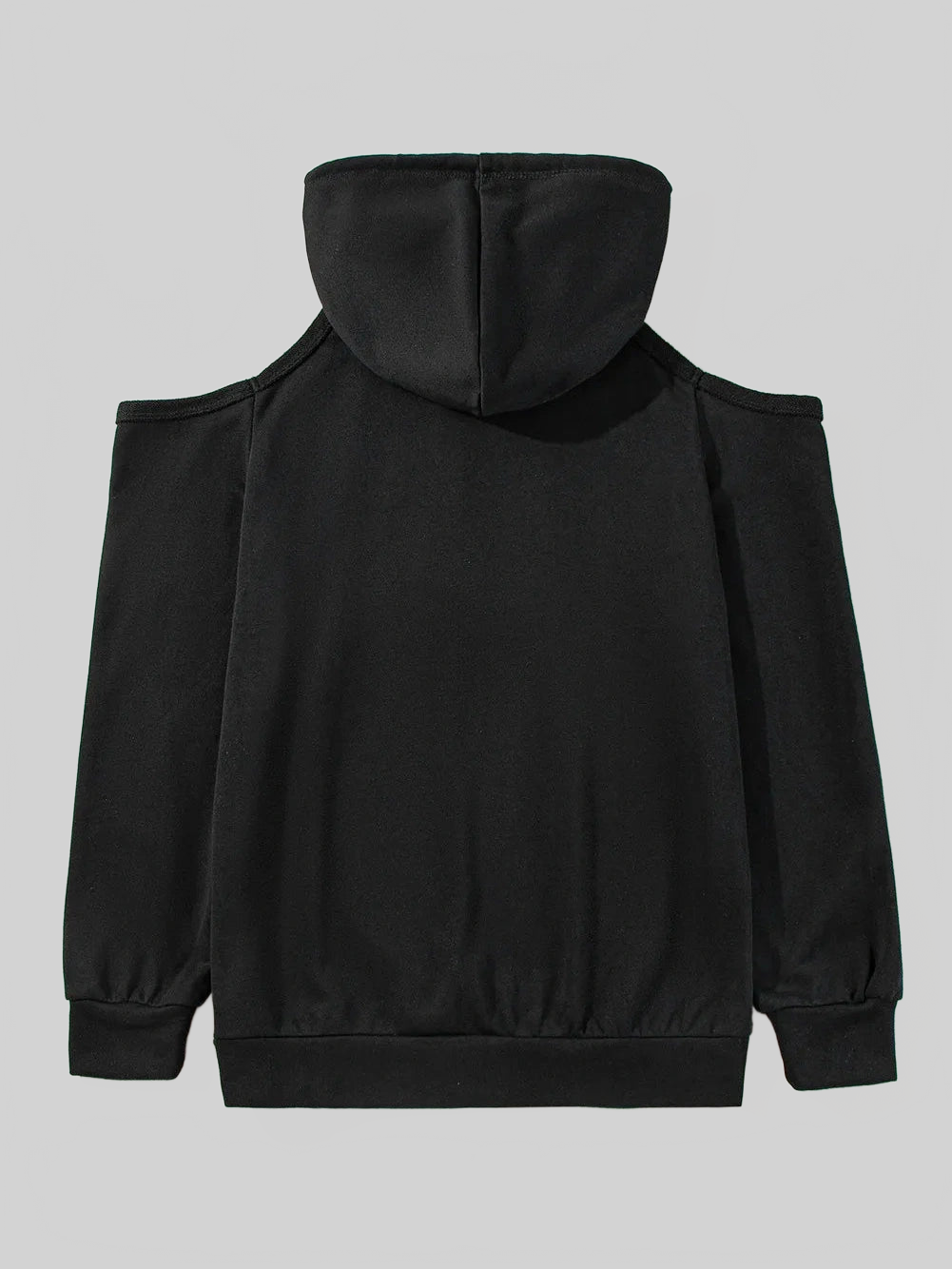 Cold Shoulder Long Sleeve Hoodie NicholesGifts