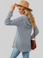 Women Decorative Button Drawstring Long Sleeve Hoodie nicholesgifts
