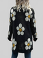 Perfee Floral Button Down Longline Cardigan nicholesgifts